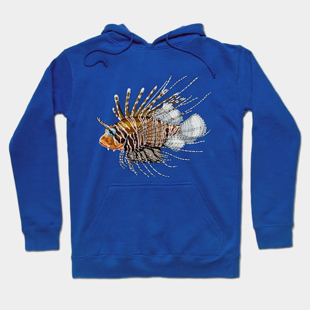 Lion Fish Hoodie by rlnielsen4